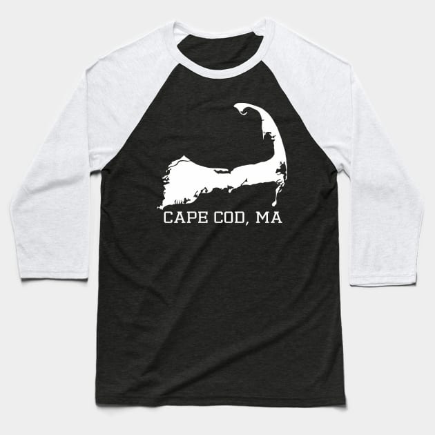 Cape Cod T-Shirt #5 Baseball T-Shirt by RandomShop